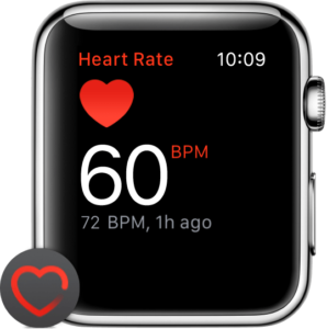 Smartwatch met hartslagmeter