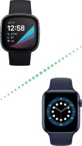 Apple Watch 6 vs Fitbit Sense